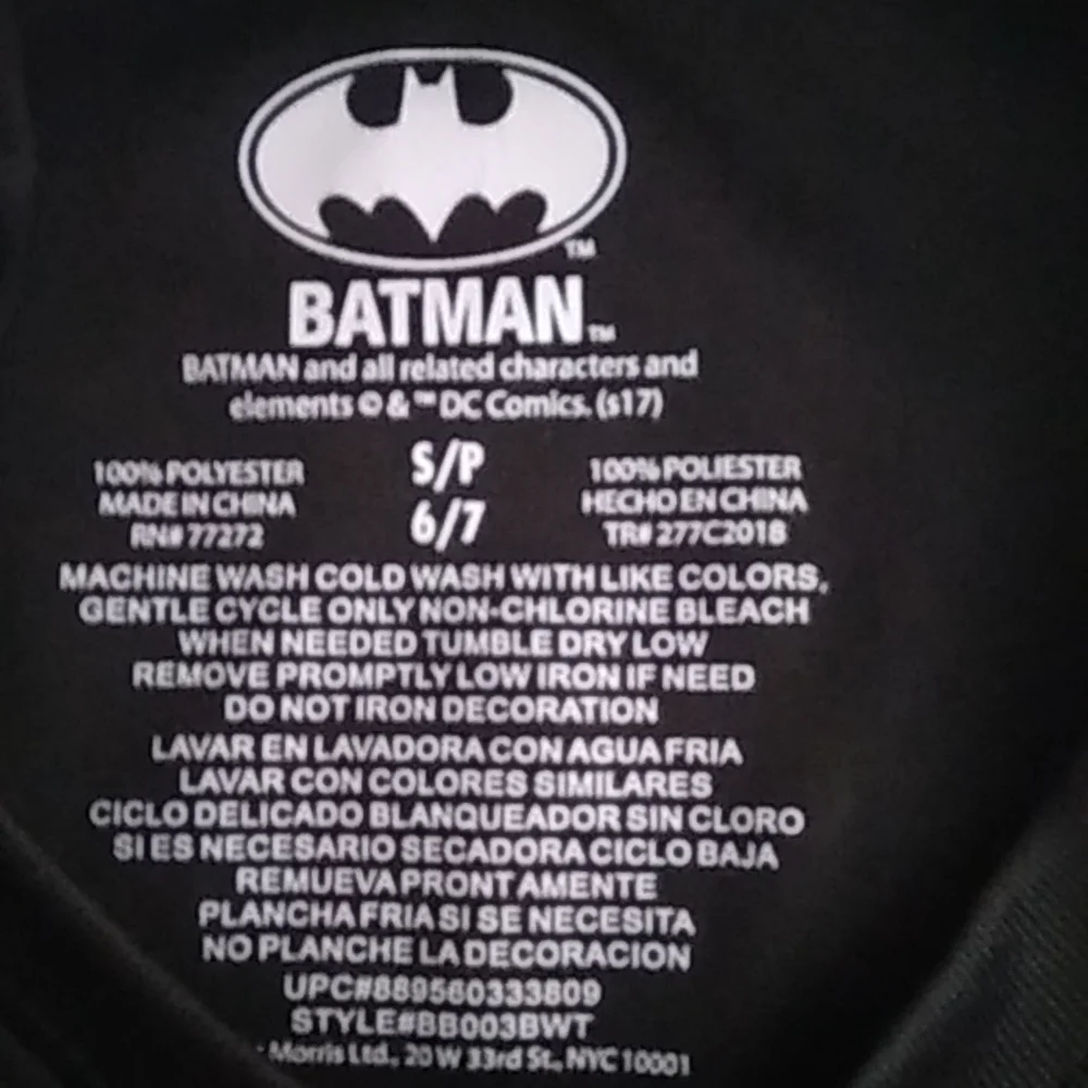 Batman Boy's Short Set